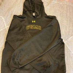under armor marines hoodie